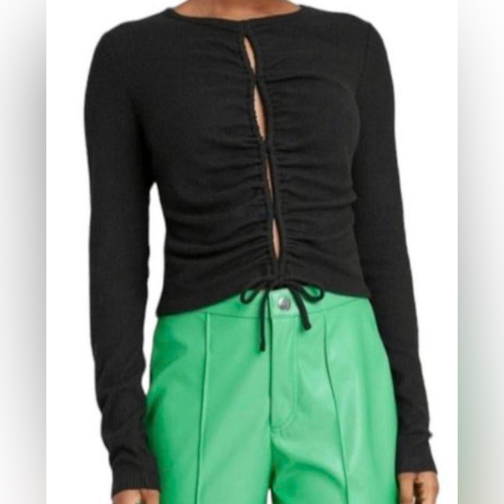 NWT Wild Fable long sleeve crop top